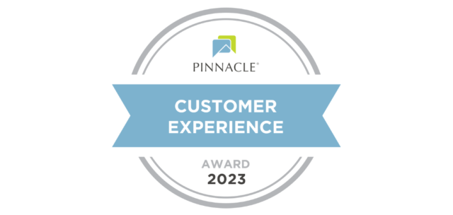 Pinnacle Customer Experience Award Seal